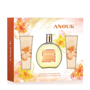 Anouk Eau De Toilette Spray 100ml Set 3 Piezas