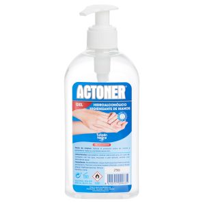 Actoner Gel Hidroalcohólico Higienizante Manos Dispensador 500ml