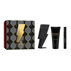 Carolina Herrera Bad Boy Eau De Perfume Spray 100ml Set 3 Piezas