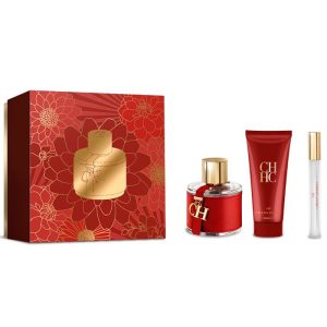 Carolina Herrera CH Eau de Toilette Spray 100ml Set 3 Piezas