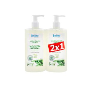 Lixoné Jabón Líquido De Manos Aloe Vera Natural 2x300ml