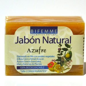 Ynsadiet Jabon Natural Azufre 100g