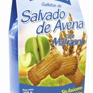 Ynsadiet Galletas Salvado Avena Con Manzana