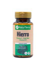 Naturtierra Hierro 30 Caps Vegetales