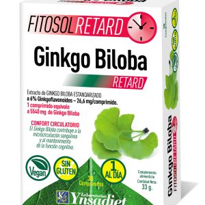 Ynsadiet Ginkgo Biloba Fitosol Retard 30 Comp