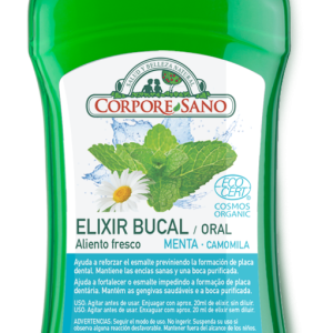 Corpore Elixir Bucal Cosmos Organic 250ml Menta Camomila