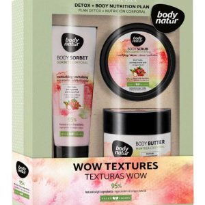 Body Natur Body Sorbete Corporal Frutos Rojos Lote 3 Piezas