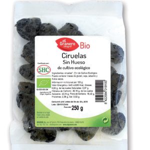 Granero Ciruelas S-Hueso Bio 250g