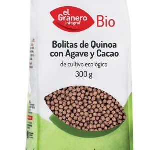 Granero Bolitas De Quinoa Con Agave y Cacao Bio 300g