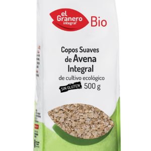 Granero Copos Suaves De Avena Integral Sin Gluten Bio 500