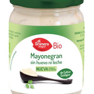 Granero Mayonegran Mayonesa Sin Huevo Bio 247 Gramos