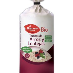 Granero Tortitas De Arroz y Lentejas Bio 115g