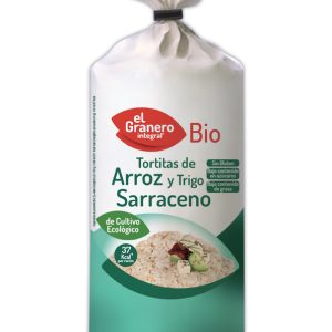 Granero Tortitas De Trigo Sarraceno y Arroz Bio 115g