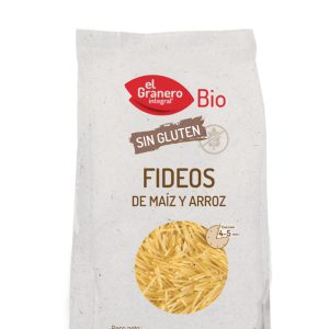 Granero Fideos De Maiz y Arroz Sin Gluten Bio 500g