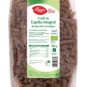 Granero Fusilli Espelta Integral Bio 500g