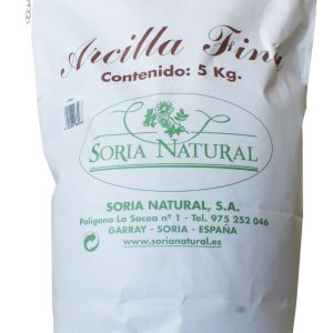 Soria Arcilla Fina 5 Kg Roja