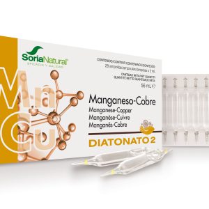 Soria Diatonato 2 Mangan-Cobre 28 Ampollas X 2ml