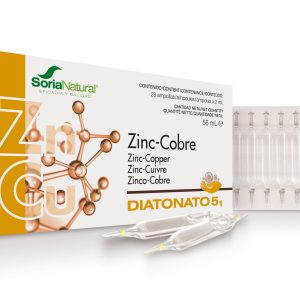 Soria Diatonato 5-1 Zinc-Cobre 28 Ampollas X 2ml