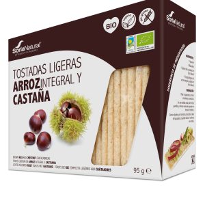 Alecosor Bio Tostadas De Arroz y Castaña