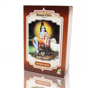 Henna Castaño Medio Polvo Radhe 100g