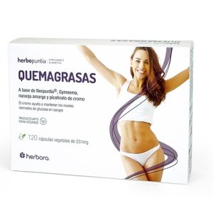Herbora Quemagrasas Herbopuntia 120 Ca