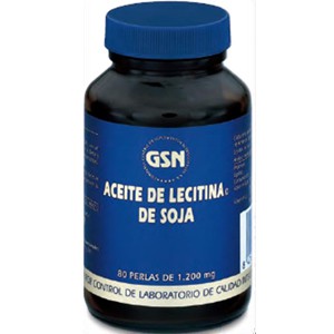 Gsn Aceite Lecitina 1200 Mg 80 Per