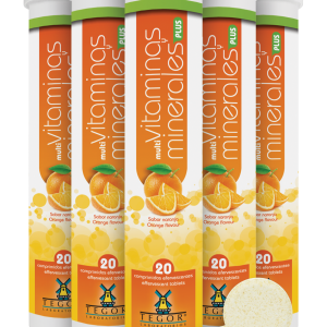 Tegor Multivitaminas Minerales 20 Comp Efervescentes