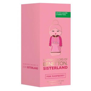Benetton Sisterland Pink Raspberry Eau De Toilette Spray 80ml