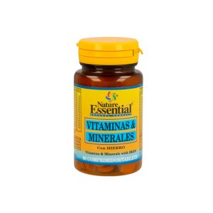 Nature Essential Vitaminas y Minerales 60 Comprimidos