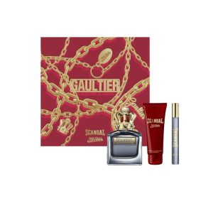 Jean Paul Gaultier Scandal for Him Eau de Toilette Spray 100ml Set 3 Piezas
