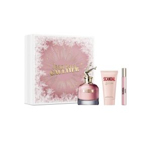 Jean Paul Gaultier Scandal Eau De Perfume Spray 80ml Set 3 Piezas Christmas 2023
