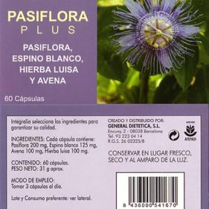 Integralia Pasiflora Plus 60 Caps