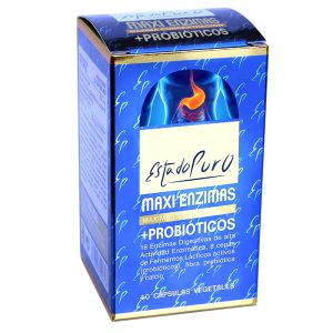 Tongil Estado Puro Maxi Enzimas Con Probioticos 40 Vcaps