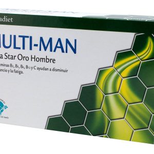 Montstar Jalea Multi Man Real Star Oro 20 Viales 10ml