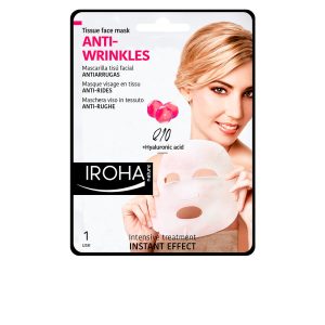 Iroha Nature Antiarrugas Mascarilla Facial Tisú Q10 1 Unidad