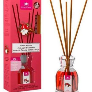Cristalinas Mikado Ambientador 0 Canela y Manzana 40ml