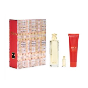 Tous Tartan Eau De Parfum Spray 90ml Set 3 Piezas