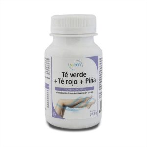 Sanon Té Verde Té Rojo Piña 75 Cápsulas De 500 Mg