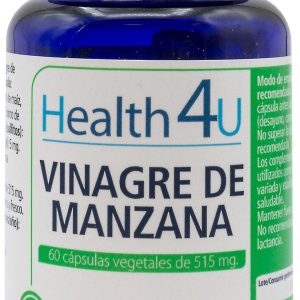 H4u Vinagre De Manzana 60 Cápsulas Vegetales De 515 Mg