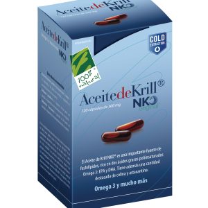 100%natura Aceite De Krill Nko 120 Cap De 500 Mg