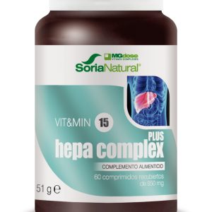 Mgdose Vit y Min 15 Hepa Complex Plus 850 Mg 60 Comp