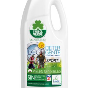 Trébol Verde Detergente Ropa Deporte Ecologico 1500ml