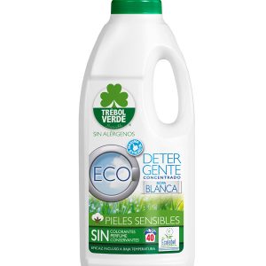 Trébol Verde Detergente Lavadora Ropa Blanca Ecologico 2l