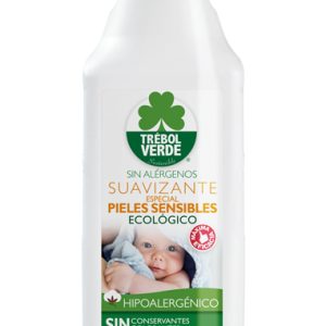 Trébol Verde Suavizante Pieles Sensibles Ecologico 1l