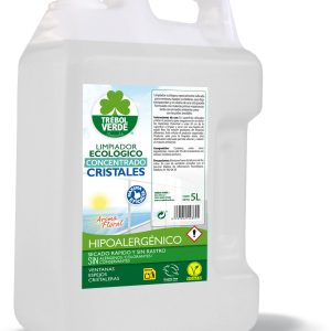 Trébol Verde Limpiador Cristales Ecologico 5 L