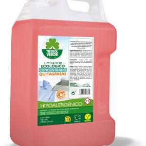 Trébol Verde Limpiador Quitagrasas Ecologico 5 L