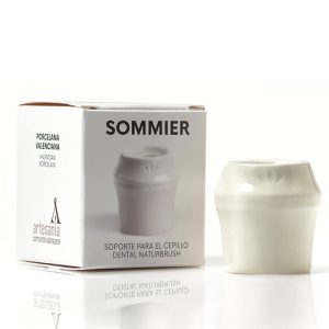 Naturbrush Sommier Soporte Cepillo Dental Blanco